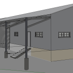 Cerrillos Road Warehouse design plan
