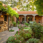 Camino Escondido Addition and Remodel - Santa Fe Renovations - garden